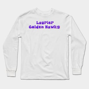 Laurier Golden Hawks Long Sleeve T-Shirt